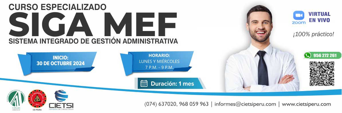 curso especializado siga mef 2da ediciOn 2024